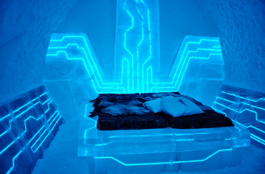 Sort of like Tron, though in ice.